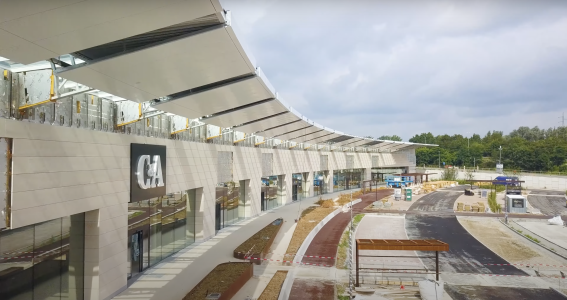 neon design retail park malinas