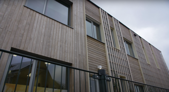 foreco de verwondering houten gevel