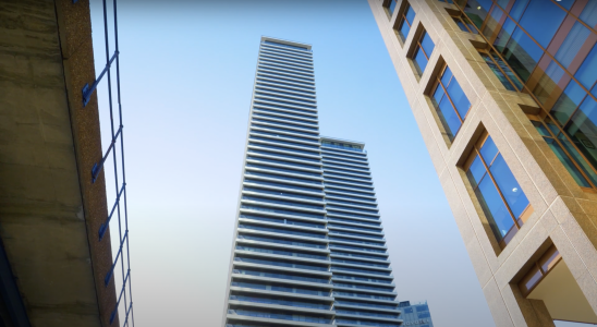 wardian tower london flachglas facade