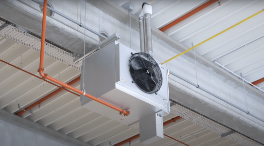 mark climate technology ghent logistics campus luchtverwarming