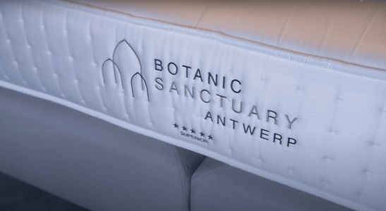 revor group matrassen en boxsprings botanic sanctuary antwerpen