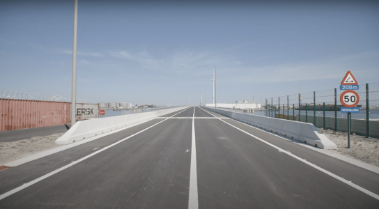 artes group verbindingsbrug achterhaven zeebrugge