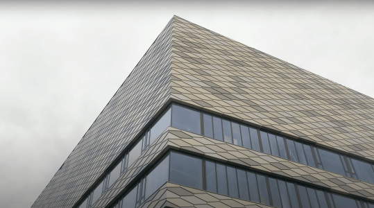 aldowa feringa gebouw geanodiseerde panelen