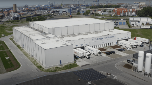 arco zeebrugge food logistics koelinstallatie