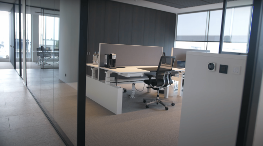 palmberg werkplekken inrichting kantoor d'arta ardooie