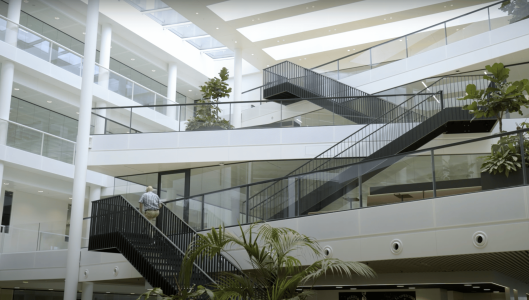 eestairs hoofdtrap vluchttrappen plus ultra leiden