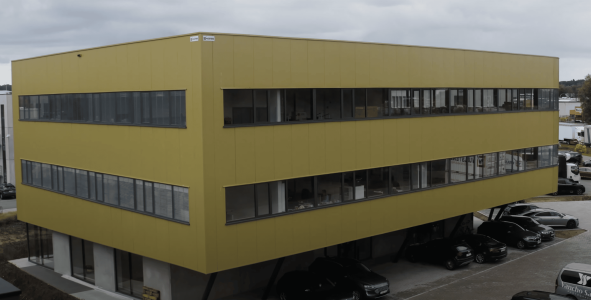 van beveren grey lake kozijnen gevel