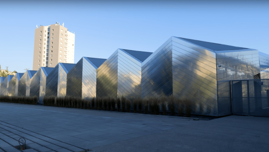 coil zwembad chambery anodiseren gevel