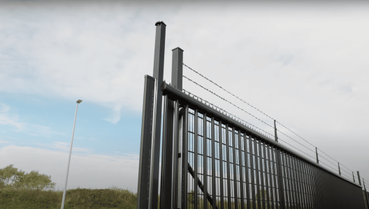 b&g hekwerk lingang zeebrugge beveiliging