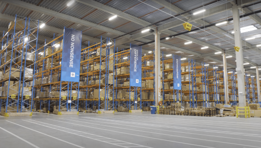 stow group dc bigfoot evergem pallet racking