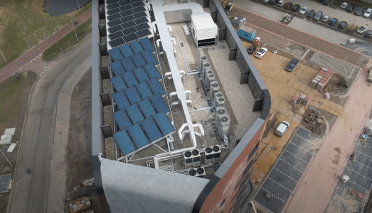 hrsolar projects bastion hotel amersfoort zonthermische installatie