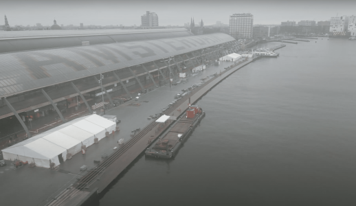 niedax kabeldraagsystemen fietsparkeergarage ijboulevard