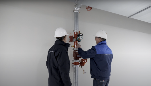 spie sprinkler hoofdkantoor van mossel waalwijk