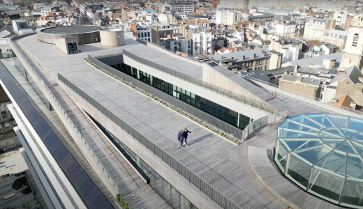 scidus brucity brussel hout dak gevel