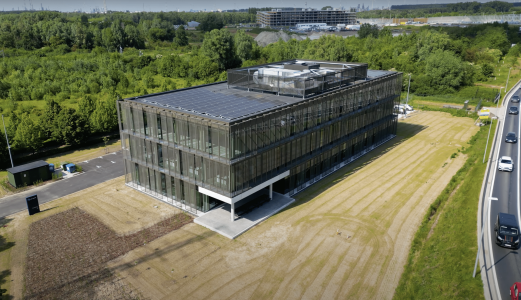 Modulaire Wandsystemen voor Van Laere Hoofdkantoor