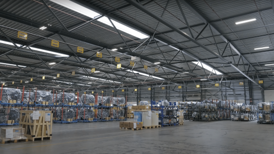 thorlux mol logistics tilburg led verlichting