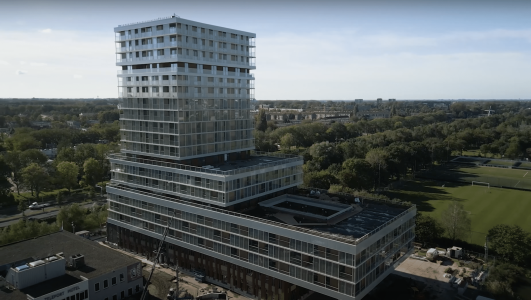 metal cladding sytems floating gardens amsterdam