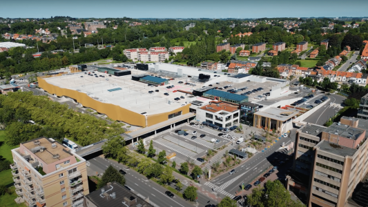 stradus westland shopping center anderlecht