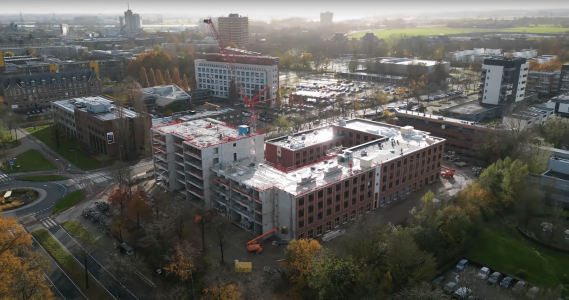 linthorst studentenwoningen wageningen 350 woningen