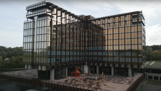 polypane royal belge gebouw brussel glas