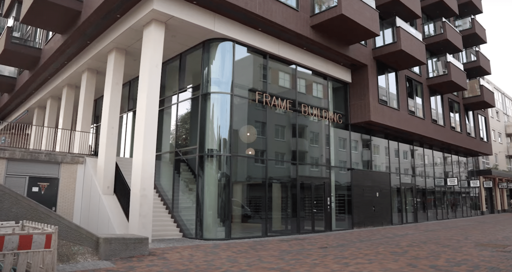 schüco frame building amsterdam