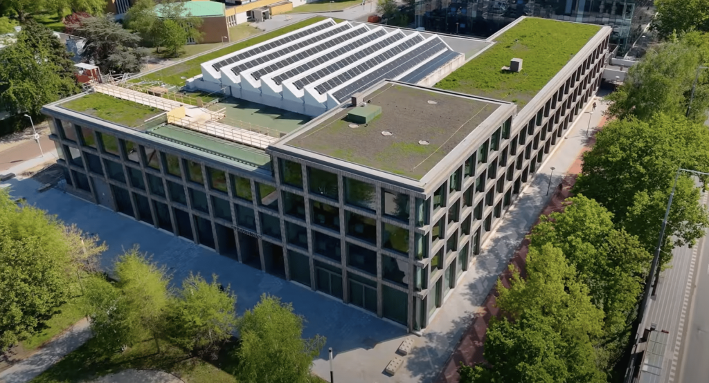 schueco profielen strawinskyhuis amsterdam