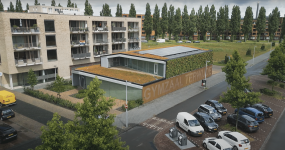 sempergreen utrecht terwijde greenwall