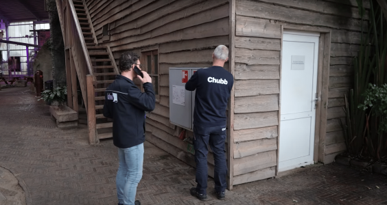 chubb fire security ouwehands dierenpark