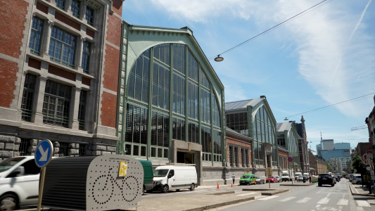 renson doekzonwering gare miritme brussel