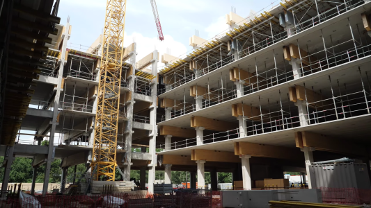 antwerpse bouwwerken p+r luchtbal antwerpen belgië