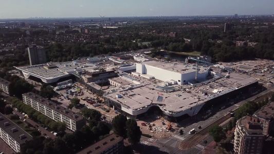 niedax westfield mall of the netherlands kabeldraagsystemen