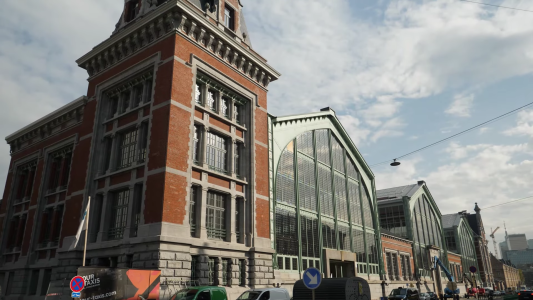 cs raamconstructies gare maritime brussel raampartij ramen