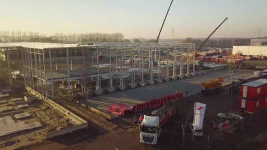 concrete international nunner logistics helmond