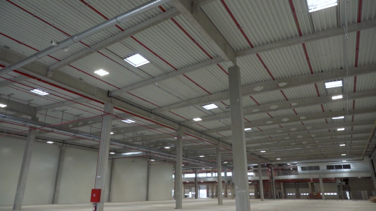 trilux brussels airport verlichting brucargo