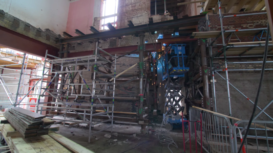 van pommeren staalconstructie monumentaal pand Amsterdam