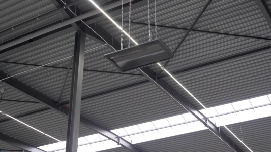 roofpower infrarood verwarming alumet