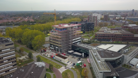 peikko deltabeam staal-betonliggers staal-betonkolommen tno hoogbouw