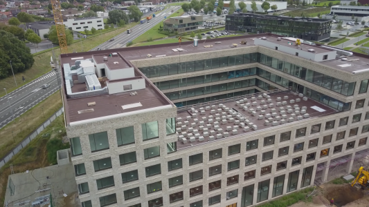 soprema dakwerkzaamheden kortrijk business park