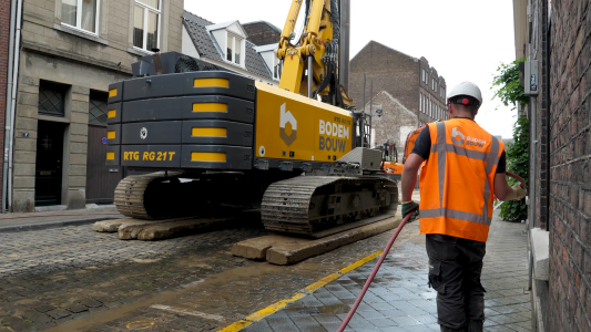 bodembouw grand hotel maastricht nieuwbouw