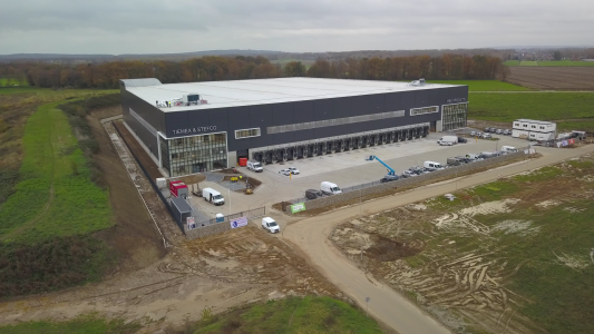 goldbeck logistiek gebouw tiemex a12