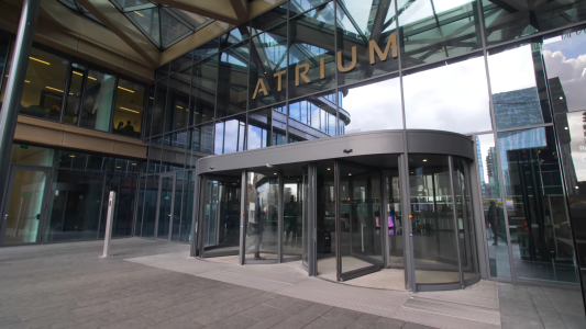 boon edam draaideuren toeganspoortjes atrium amsterdam