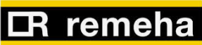 Remeha logo verwarmingssystemen zwart geel
