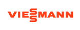 Viessmann logo in oranje letters