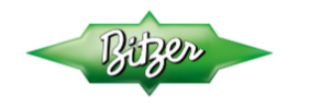 Groen logo, tekst: Bitzer
