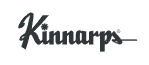 Kinnarps logo in zwart-wit